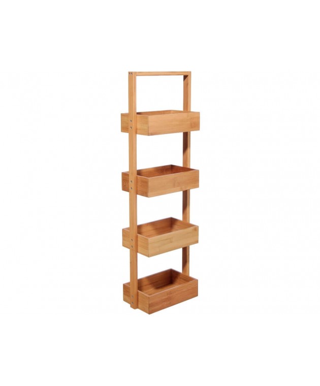 Ραφιέρα μπάνιου 5five bamboo - 28x16x88cm Ραφιέρες