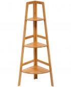ΡΑΦΙΕΡΑ 3 LEVEL ANGLE BAMBOO RACK SICE 174519 31.9x31.9x103cm Ραφιέρες