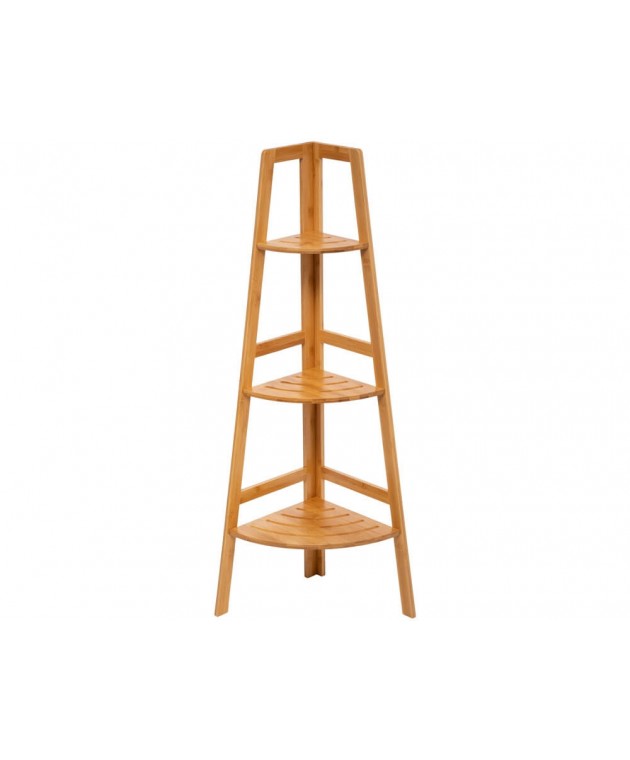 ΡΑΦΙΕΡΑ 3 LEVEL ANGLE BAMBOO RACK SICE 174519 31.9x31.9x103cm Ραφιέρες