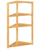 Ραφιέρα γωνίας μπάνιου 5five bamboo - 36.6x33.5x80cm Ραφιέρες