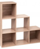 ΡΑΦΙΈΡΑ STAIRS SHELF MIX OAK 181394 Ραφιέρες