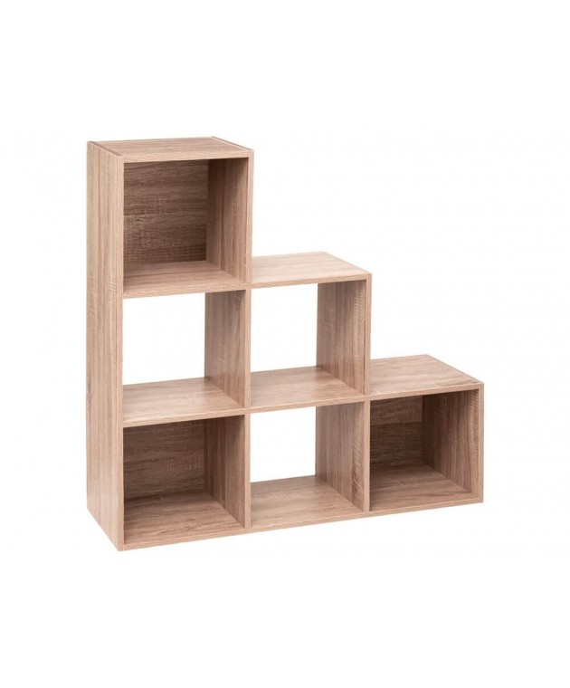 ΡΑΦΙΈΡΑ STAIRS SHELF MIX OAK 181394 Ραφιέρες