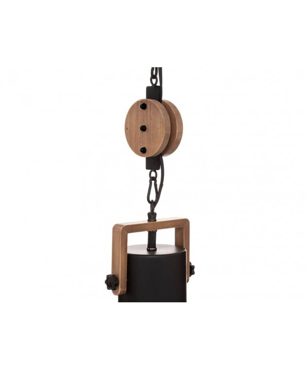ΦΩΤΙΣΤΙΚΟ ΟΡΟΦΉΣ SILAS BLK MET PDNT LMP D23 182454 ΦΩΤΙΣΤΙΚΑ ΟΡΟΦΗΣ