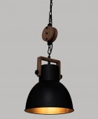 ΦΩΤΙΣΤΙΚΟ ΟΡΟΦΉΣ SILAS BLK MET PDNT LMP D23 182454 ΦΩΤΙΣΤΙΚΑ ΟΡΟΦΗΣ