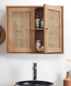 Ραφιέρα Home Deco Factory Bali - 60x20x50cm Ντουλάπια