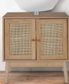 Έπιπλο νιπτήρα Home Deco Factory Bali - 60x30x70cm Ντουλάπια