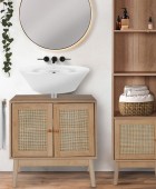 Έπιπλο νιπτήρα Home Deco Factory Bali - 60x30x70cm Ντουλάπια