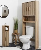 Έπιπλο μπάνιου Home Deco Factory - 20x19x78cm Ντουλάπια