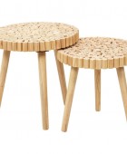 ΤΡΑΠΕΖΆΚΙΑ ΣΑΛΟΝΙΟΎ TABLE GIGOGNE RONDIN X2 M1 HD5208 Τραπεζάκια Σαλονιού