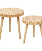 ΤΡΑΠΕΖΆΚΙΑ ΣΑΛΟΝΙΟΎ TABLE GIGOGNE RONDIN X2 M1 HD5208 Τραπεζάκια Σαλονιού