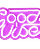 ΦΩΤΙΣΤΙΚΆ ΜΠΑΤΑΡΊΑΣ & ΗΛΙΑΚΆ LAMPE TUBE LED GOOD VIBES USB M8 LA10471