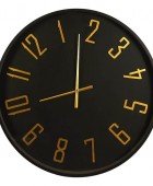 ΤΡΑΠΕΖΆΚΙΑ ΣΑΛΟΝΙΟΎ TABLE CLOCK LOUNGE D70CM HD0126 Τραπεζάκια Σαλονιού