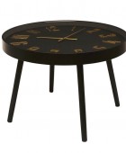 ΤΡΑΠΕΖΆΚΙΑ ΣΑΛΟΝΙΟΎ TABLE CLOCK LOUNGE D70CM HD0126 Τραπεζάκια Σαλονιού
