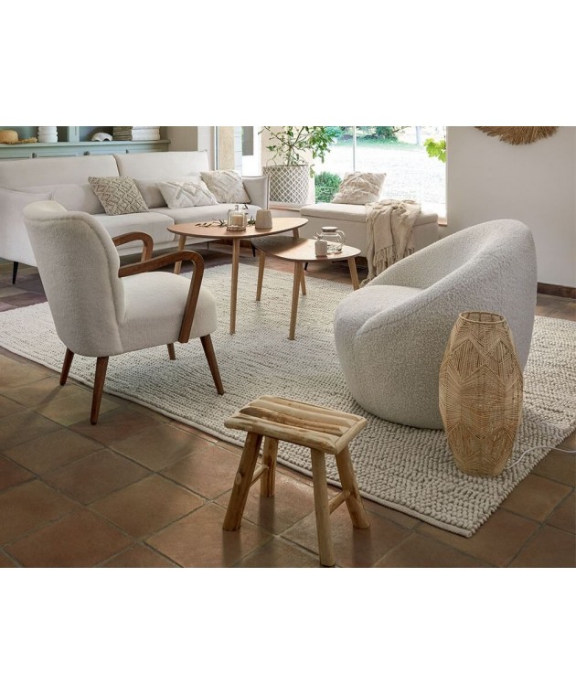 ΣΚΑΜΠΌ WOODY NAT SIDE STOOL ATMOSPHERA 140101 Σκαμπό