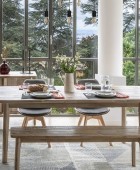 Επεκτεινόμενο Τραπέζι Βanila Atmosphera - 180x90x76cm Τραπέζια