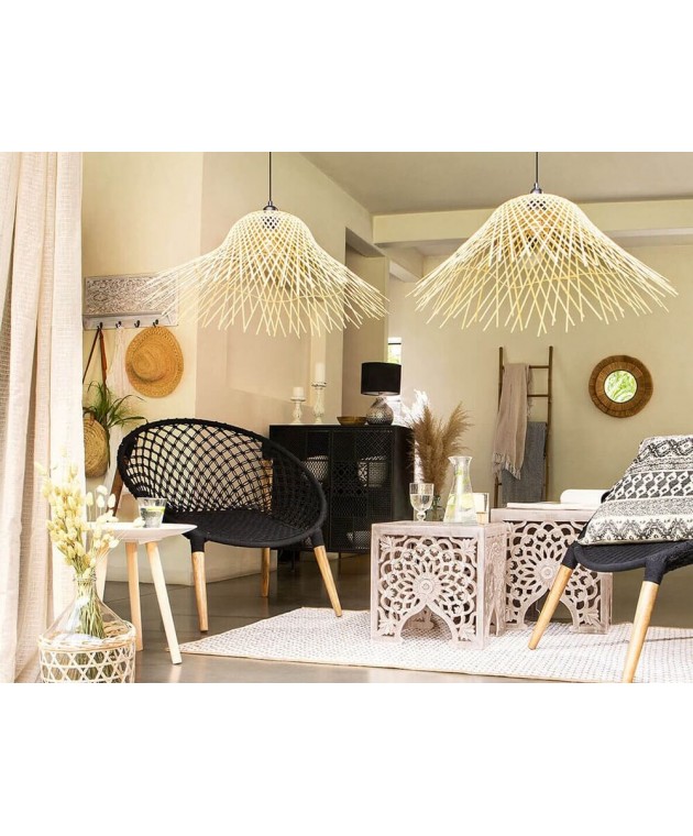 ΦΩΤΙΣΤΙΚΆ ΟΡΟΦΉΣ HANGING LAMP ATMOSPHERA MOXA NAT BAMB PDNT D76 173 ΦΩΤΙΣΤΙΚΑ ΟΡΟΦΗΣ