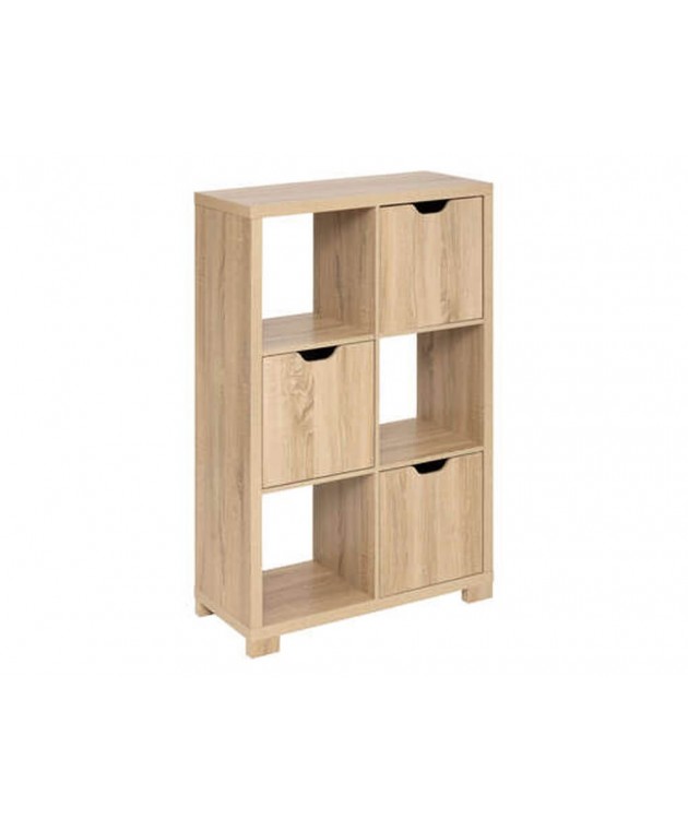 ΒΙΒΛΙΟΘΉΚΗ SHELF 6 BOX 3 DOORS BIVOAK FIVE121071 Βιβλιοθήκες