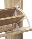 ΠΑΠΟΥΤΣΟΘΉΚΗ WOOD SHOE RACK 3DRW NAT 18P FIVE 160392D Παπουτσοθήκες