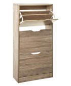ΠΑΠΟΥΤΣΟΘΉΚΗ WOOD SHOE RACK 3DRW NAT 18P FIVE 160392D Παπουτσοθήκες