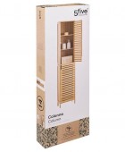 Στήλη μπάνιου 5five bamboo - 33x28x168cm Ντουλάπια