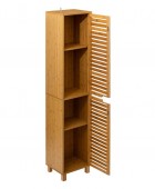 Στήλη μπάνιου 5five bamboo - 33x28x168cm Ντουλάπια