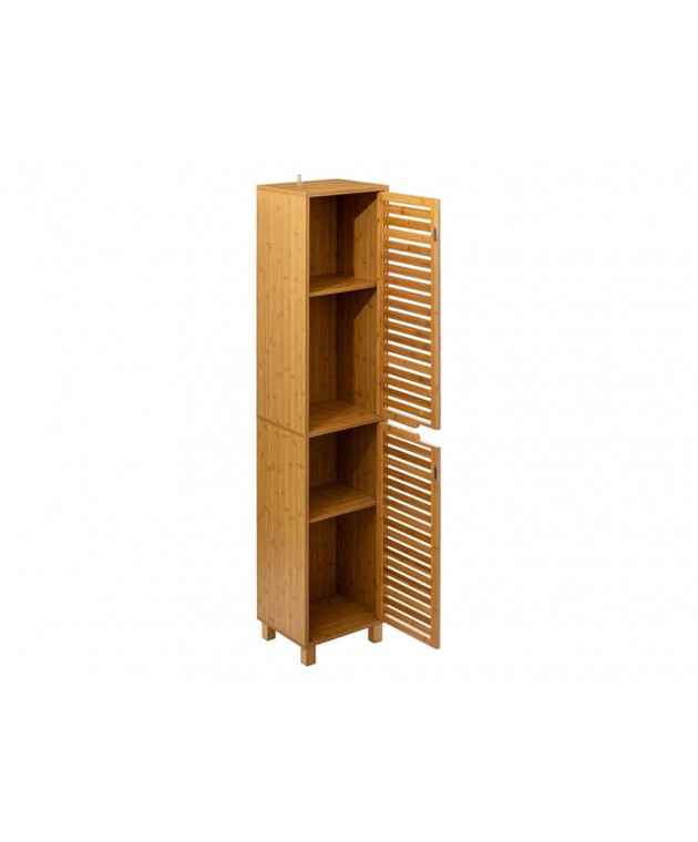 Στήλη μπάνιου 5five bamboo - 33x28x168cm Ντουλάπια
