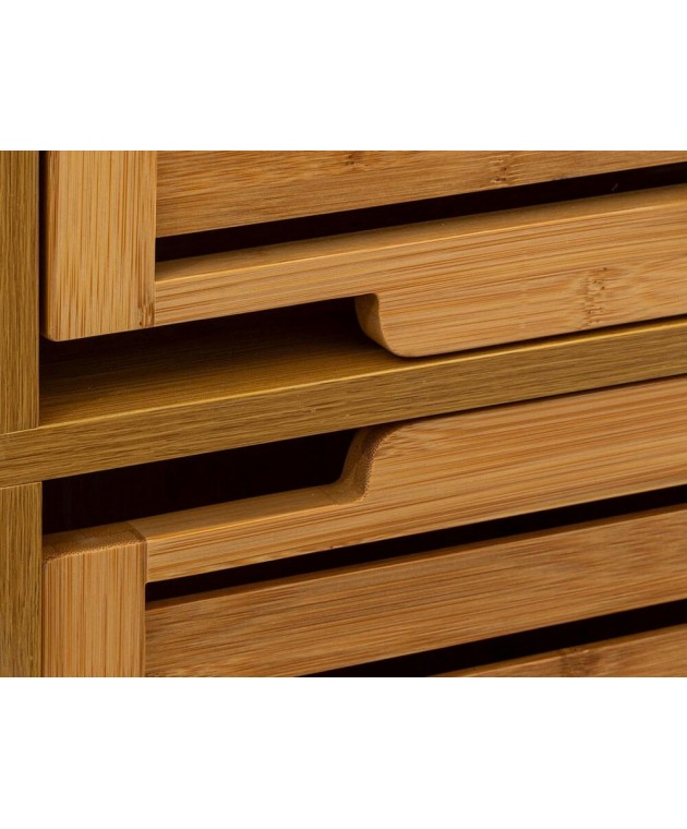 Στήλη μπάνιου 5five bamboo - 33x28x168cm Ντουλάπια