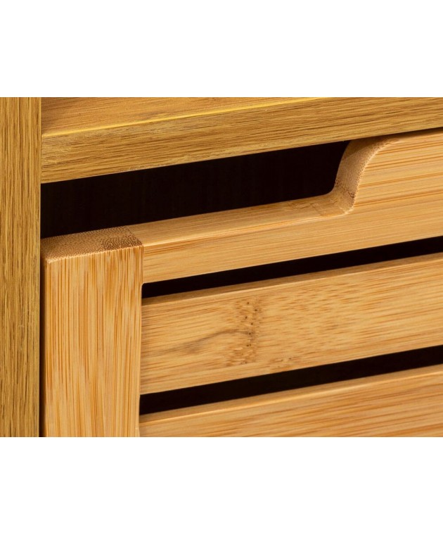 Έπιπλο μπάνιου 5five bamboo - 33x28x80cm Ντουλάπια