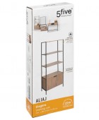 ΡΑΦΙΈΡΑ SHELF 2 DOORS ALIAJ FIVE 181381 Ραφιέρες