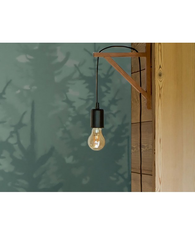 ΦΩΤΙΣΤΙΚΟ WILD NAT WOOD WALL ILGHT H22.5 ATMOSPHERA 181942 ΦΩΤΙΣΤΙΚΑ ΤΟΙΧΟΥ / ΑΠΛΙΚΕΣ