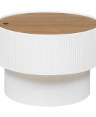 ΤΡΑΠΕΖΆΚΙΑ ΣΑΛΟΝΙΟΎ ENOLA WHT TRUNK COFFEE TABLE ATMOSPHERA 197741A Τραπεζάκια Σαλονιού