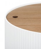 ΤΡΑΠΕΖΆΚΙΑ ΣΑΛΟΝΙΟΎ ENOLA WHT TRUNK COFFEE TABLE ATMOSPHERA 197741A Τραπεζάκια Σαλονιού