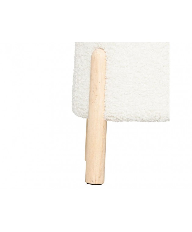ΣΚΑΜΠΌ INUIT WHT BOUCL SIDE STOOL ATMOSPHERA 202272 Σκαμπό