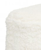 ΣΚΑΜΠΌ INUIT WHT BOUCL SIDE STOOL ATMOSPHERA 202272 Σκαμπό