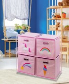 ΠΑΙΔΙΚΌ ΈΠΙΠΛΟ DRAWER CABINET 4 STORAGE BOXES C80653200