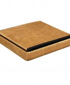 ΣΚΑΜΠΌ GIULIA VELVET FOLDABLE STORAGE POUFFE HD6813 Σκαμπό