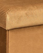 ΣΚΑΜΠΌ GIULIA VELVET FOLDABLE STORAGE POUFFE HD6813 Σκαμπό