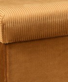 ΣΚΑΜΠΌ GIULIA VELVET FOLDABLE STORAGE BENCH HD6817 Ταμπουρέ