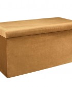 ΣΚΑΜΠΌ GIULIA VELVET FOLDABLE STORAGE BENCH HD6817 Ταμπουρέ