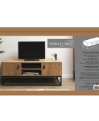 Έπιπλο TV Abbott Home Deco Factory - 117x39x48cm Έπιπλα TV