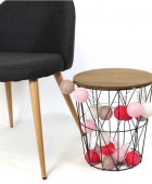 ΔΙΑΚΟΣΜΗΤΙΚΈΣ ΓΙΡΛΆΝΤΕΣ LED ΔΩΜΑΤΊΟΥ 10 LED BALL STRING LIGHTS PINKTAUPE SHADES LA10064