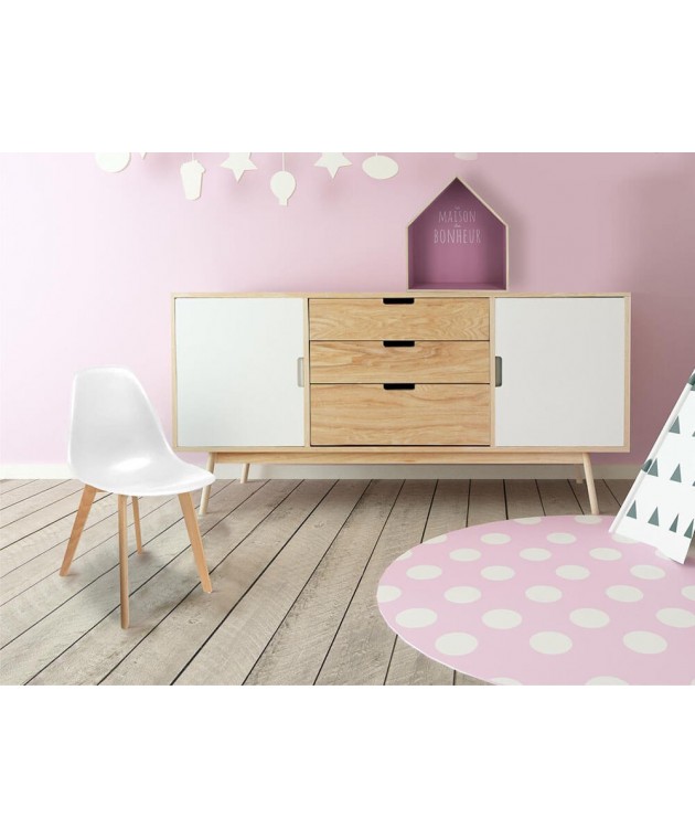 ΠΑΙΔΙΚΌ ΈΠΙΠΛΟ CHILDRENS WHITE SCANDINAVIAN CHAIR HD3010 Πολυθρόνες-Καρέκλες