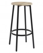 Τραπέζι και 2 Σκαμπό Loca Home Deco Factory Σκαμπό