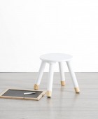 ΠΑΙΔΙΚΌ ΈΠΙΠΛΟ WHITE SWEET STOOL ATMOSPHERA FOR KIDS 127143B Πολυθρόνες-Καρέκλες