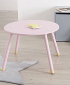 Τραπεζάκι Atmosphera For Kids - 60x43.5cm - Ροζ Τραπεζάκια