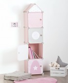 ΠΑΙΔΙΚΌ ΈΠΙΠΛΟ PINK STORAGE COLUMN ATMOSPHERA FOR KIDS 127161A