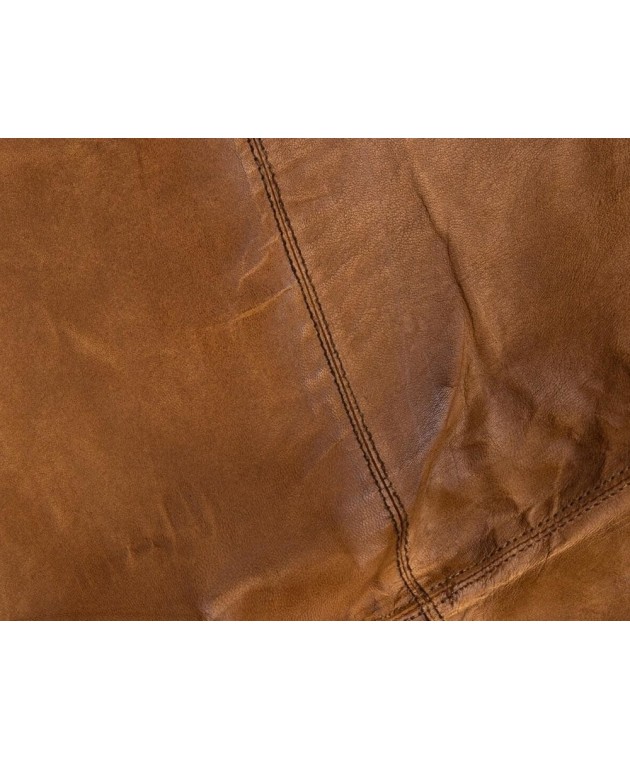 ΚΑΡΈΚΛΕΣ & ΠΟΛΥΘΡΌΝΕΣ DARIO CGNAC LEATHER COVER ATMOSPHERA 157282E