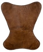 ΚΑΡΈΚΛΕΣ & ΠΟΛΥΘΡΌΝΕΣ DARIO CGNAC LEATHER COVER ATMOSPHERA 157282E
