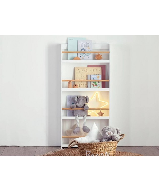 ΠΑΙΔΙΚΌ ΈΠΙΠΛΟ CLASSIC BOOKCASEF 4 LEVELS ATMOSPHERA FOR KIDS 174 Βιβλιοθήκες