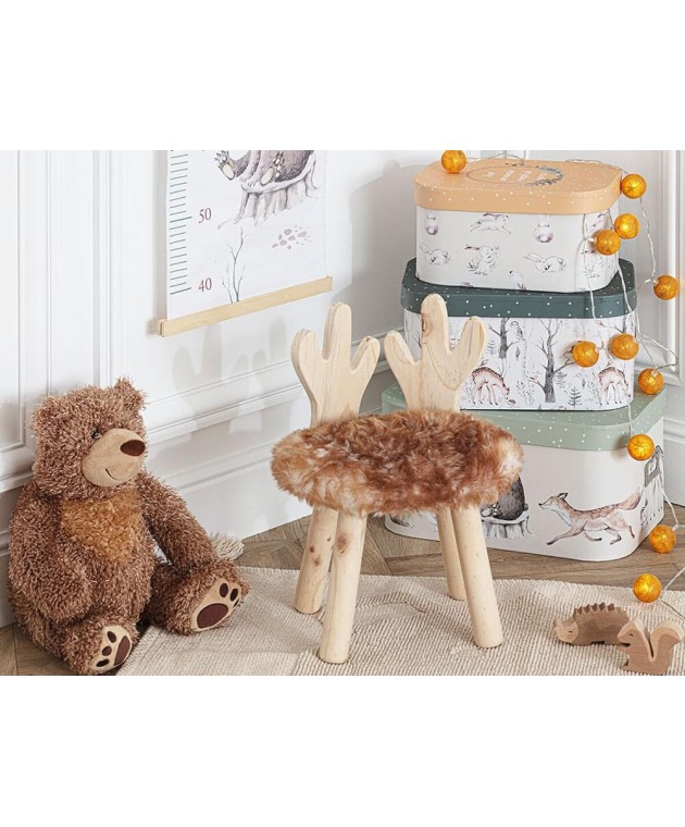 ΠΑΙΔΙΚΌ ΈΠΙΠΛΟ DEER STOOL ATMOSPHERA FOR KIDS 174276